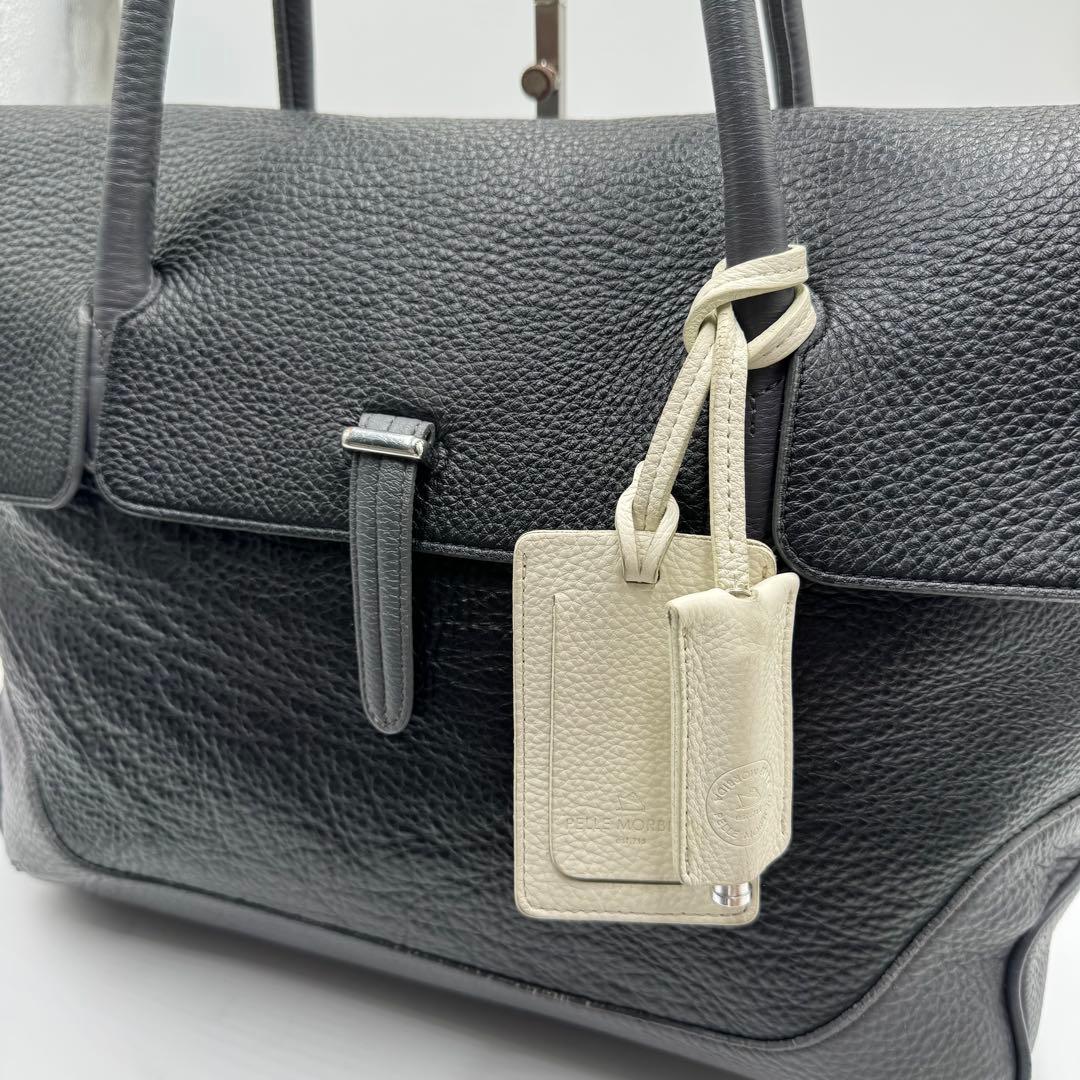 極希少✨ ペッレモルビダ トートバッグ メイデンボヤージュ フラップ A4 黒