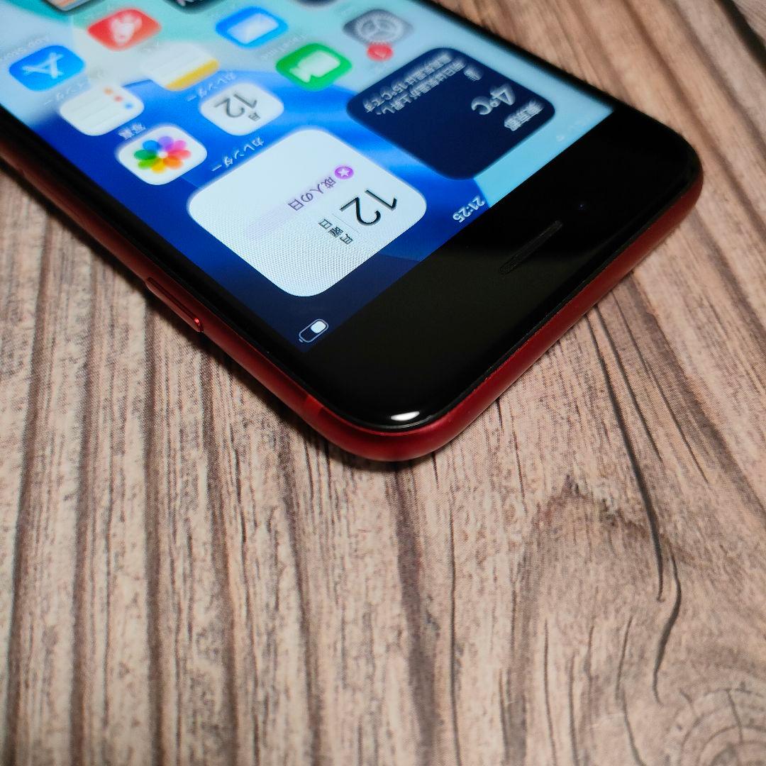 iPhone SE 第3世代 64GB レッド 超美品 バッテリー90%