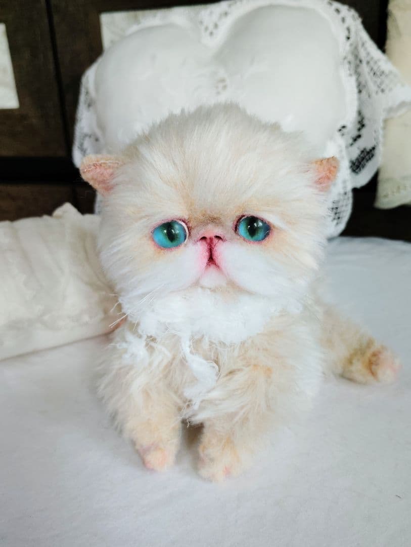 短足ころころボディ♡子猫ちゃん♡アートドール♡ぬいぐるみ♡