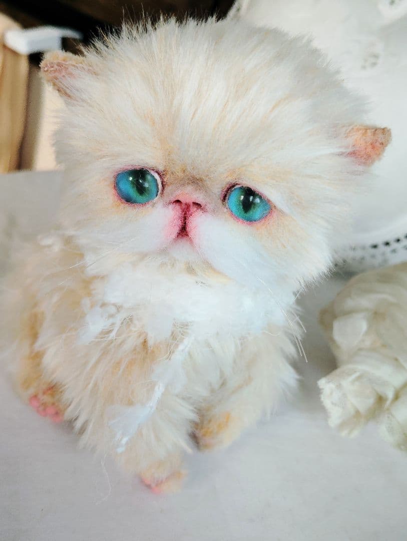 短足ころころボディ♡子猫ちゃん♡アートドール♡ぬいぐるみ♡