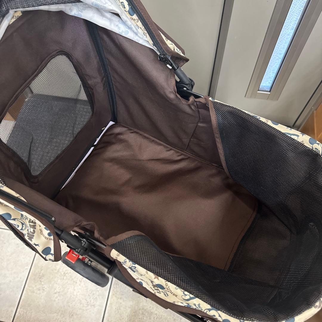 カインズ ディズニー ミッキー ペット用カート カップホルダー2個付き