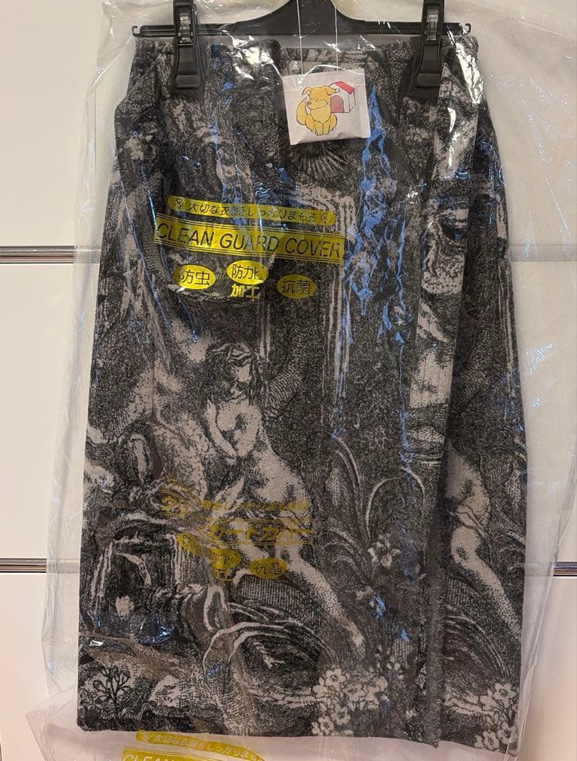 【CABaN】フランネルジャカード ラップスカート