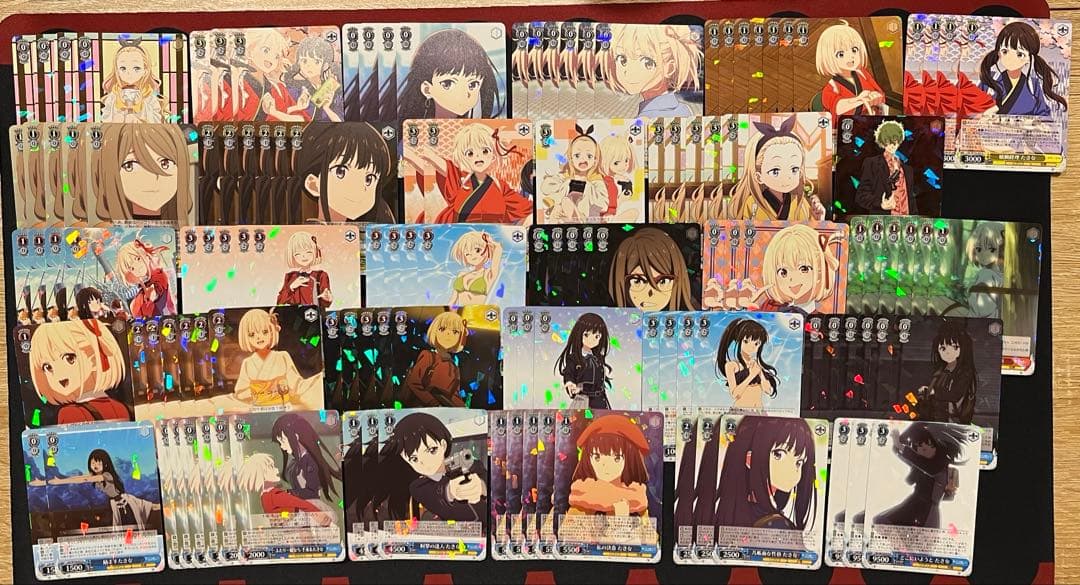 ヴァイスシュヴァルツ　リコリス・リコイル　まとめ売り