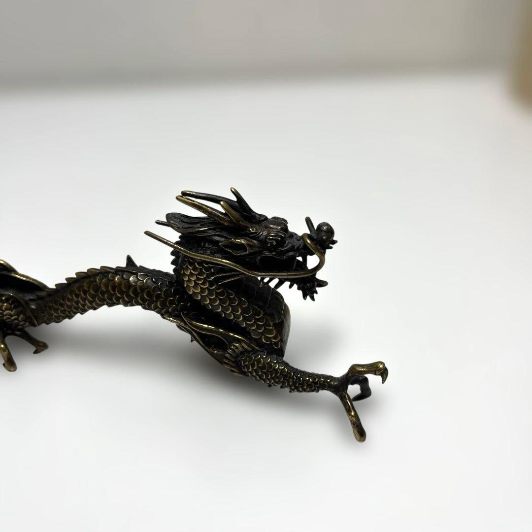 蝋型鋳造青銅製 高岡銅器 置物 縁起物 下尾治彦作