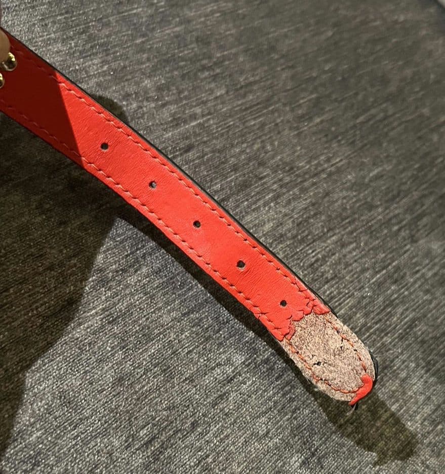 クリスチャンルブタン　犬用首輪　ジャンク