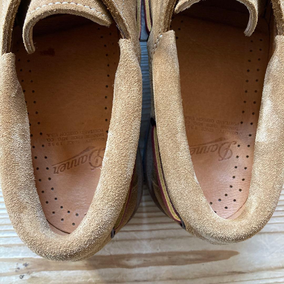 靴 danner RUGGED 3-EYE SUEDE CS