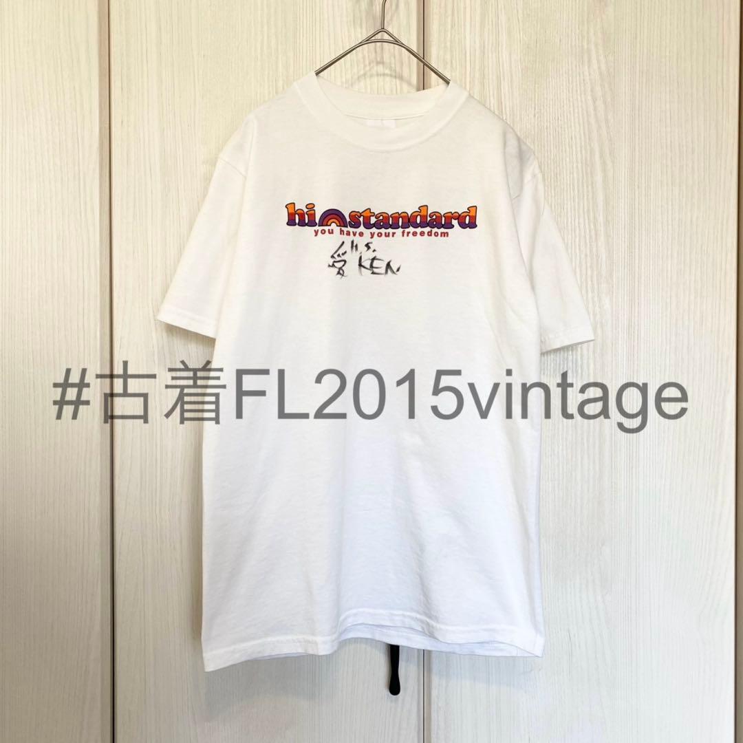 【90's】 hi-standard 1999 横山 健 サイン入り Tee