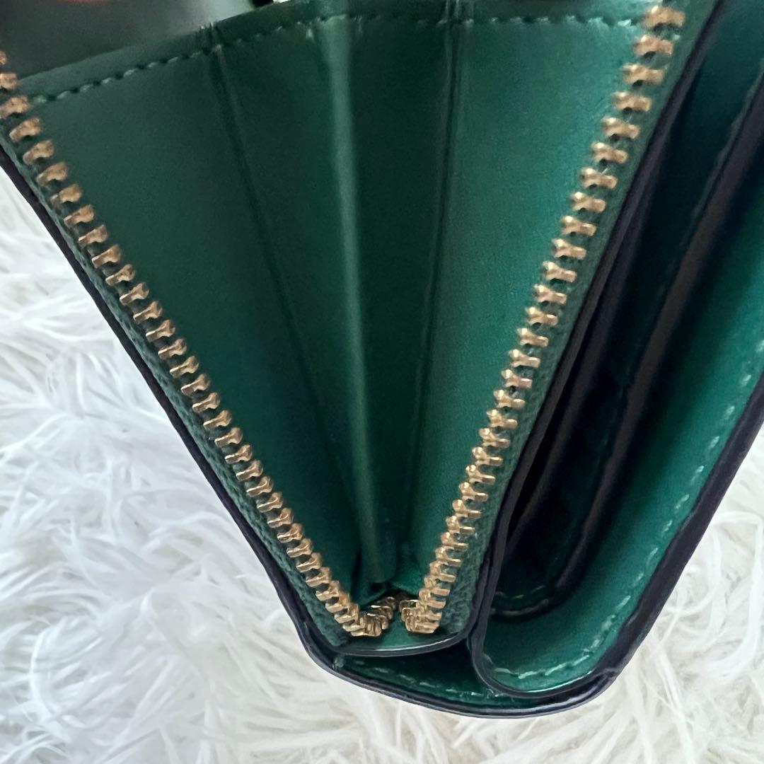 即日発送！【未使用品】 COACH コーチ ビルフォールド ウォレット グリーン