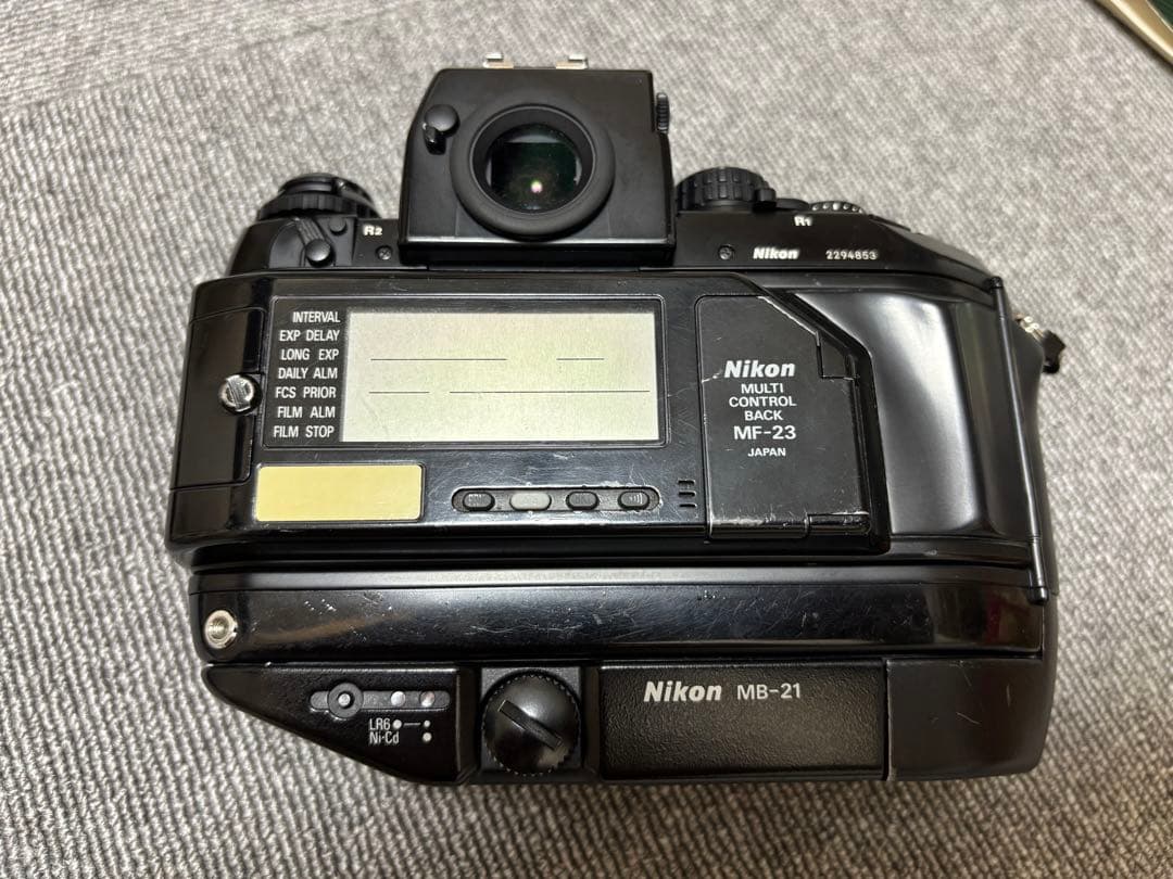 Nikon F4s MF-23 取説付き
