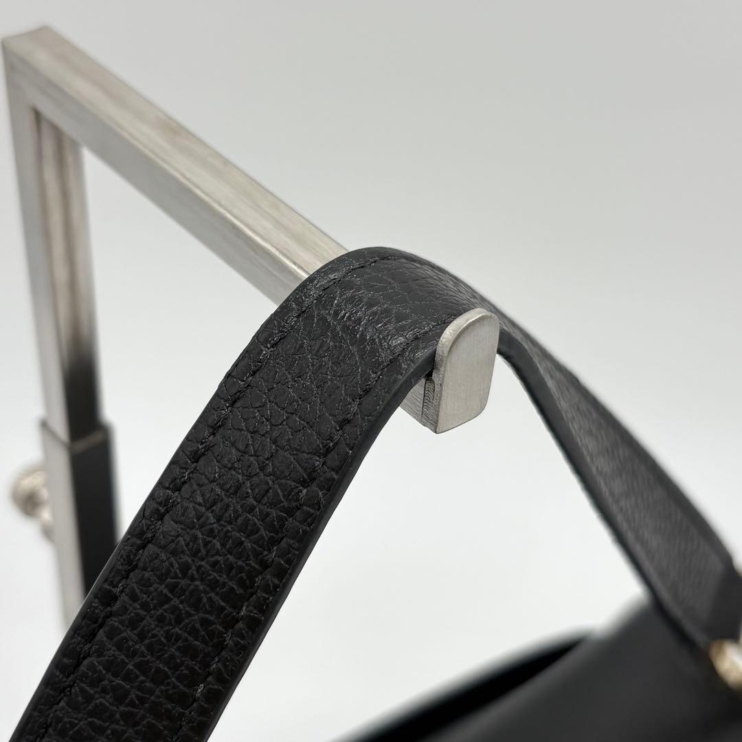 美品✨フルラ ショルダーバッグ 2way ソフィアグレイニー レザー ブラック