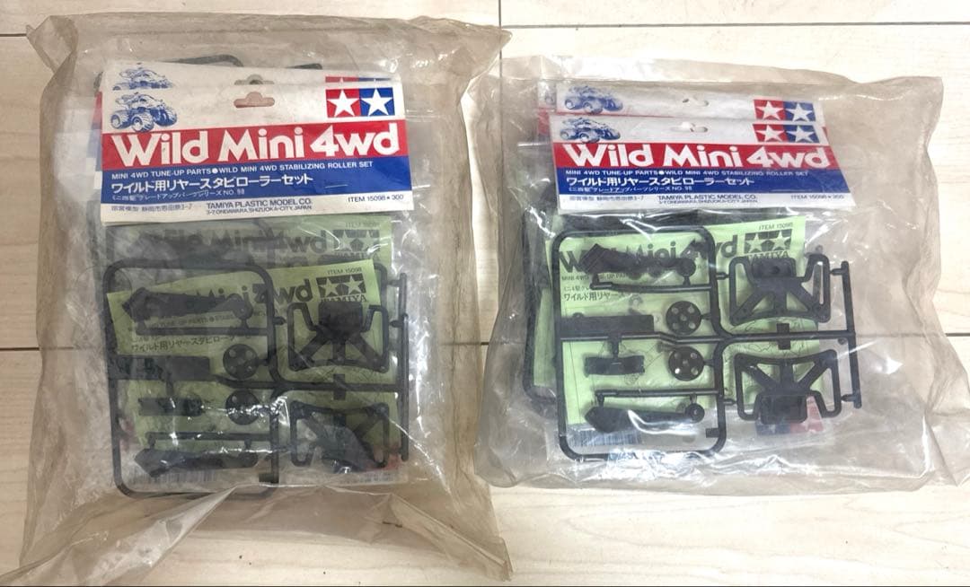 タミヤ　当時物　おまけ付きワイルドミニ四駆部品セット