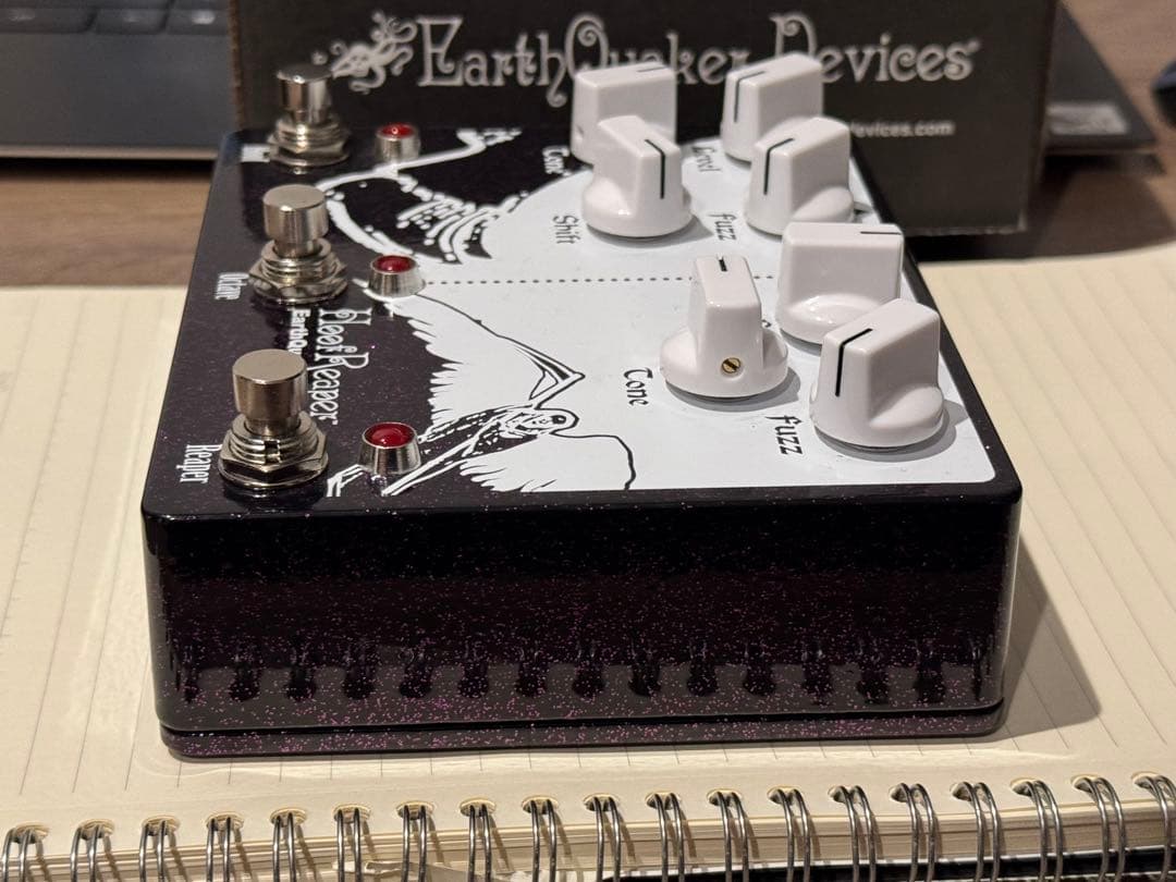 EarthQuaker Devices Hoof Reaper 限定色　紫