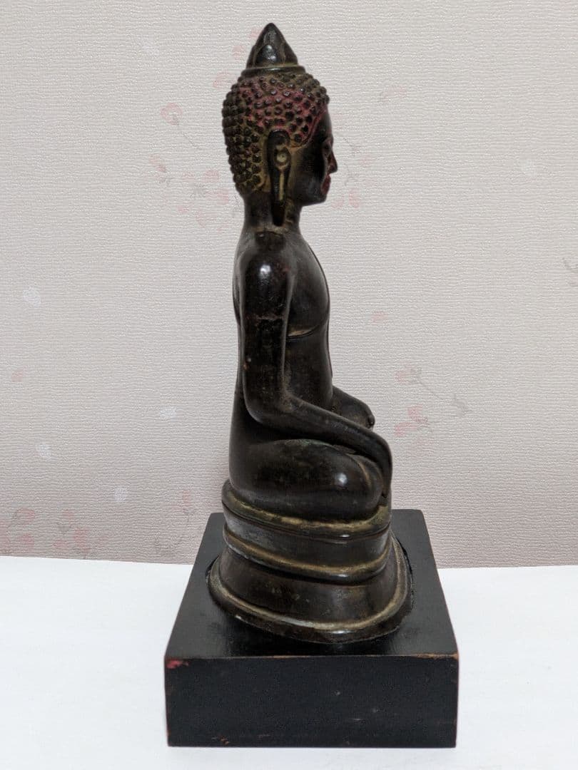 ⭐中国 古美術 古銅 釈迦坐像 仏教美術 古仏 コレクション 骨董品アンティーク