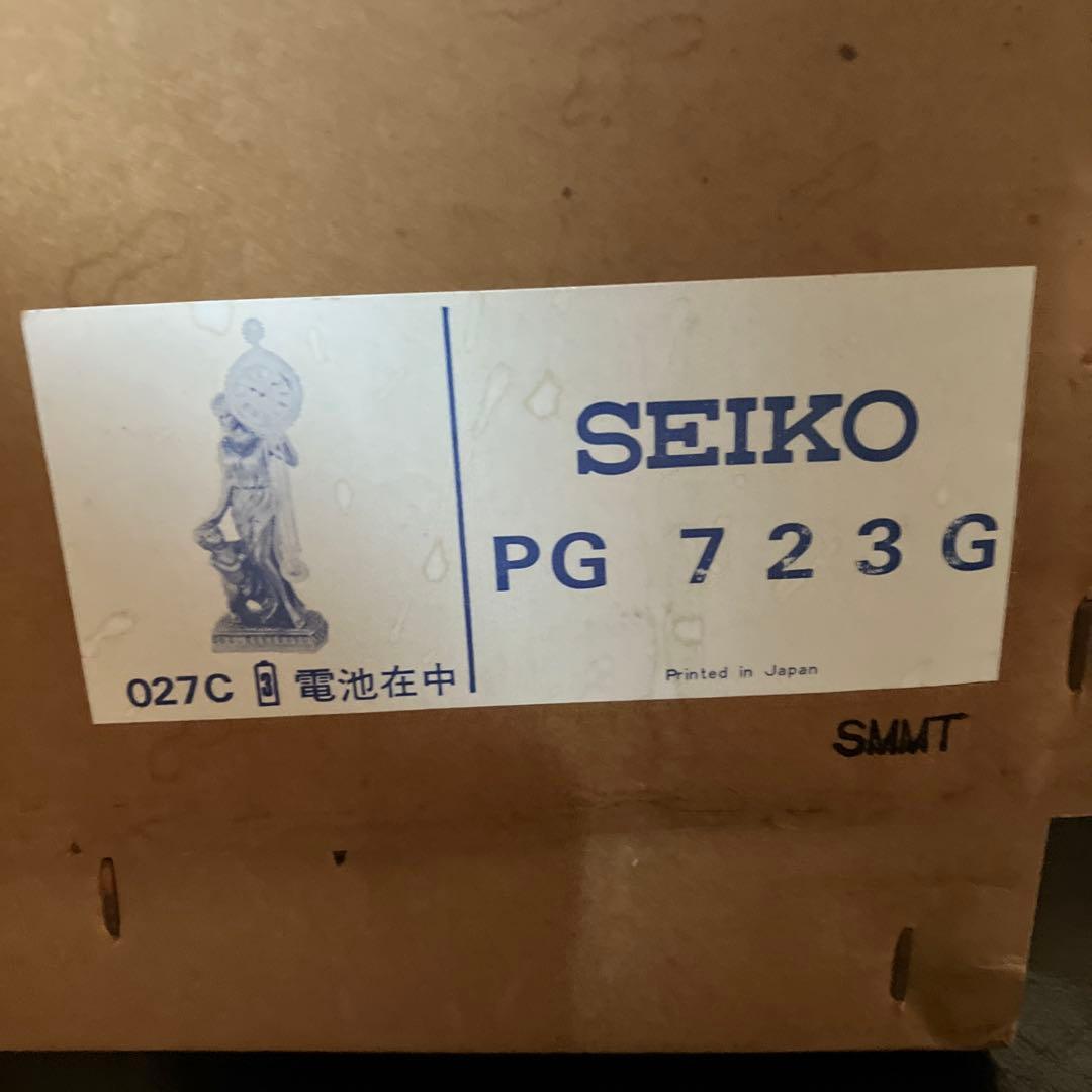 新品未使用　SEIKO 装飾時計 ゴールド　ビーナス