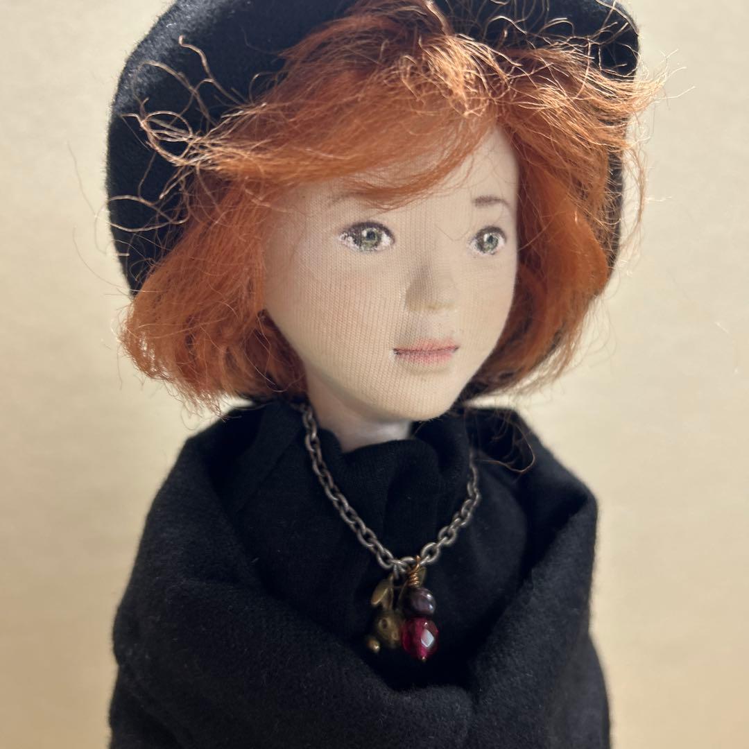 創作人形　rosycraft_doll 魔女風コートで