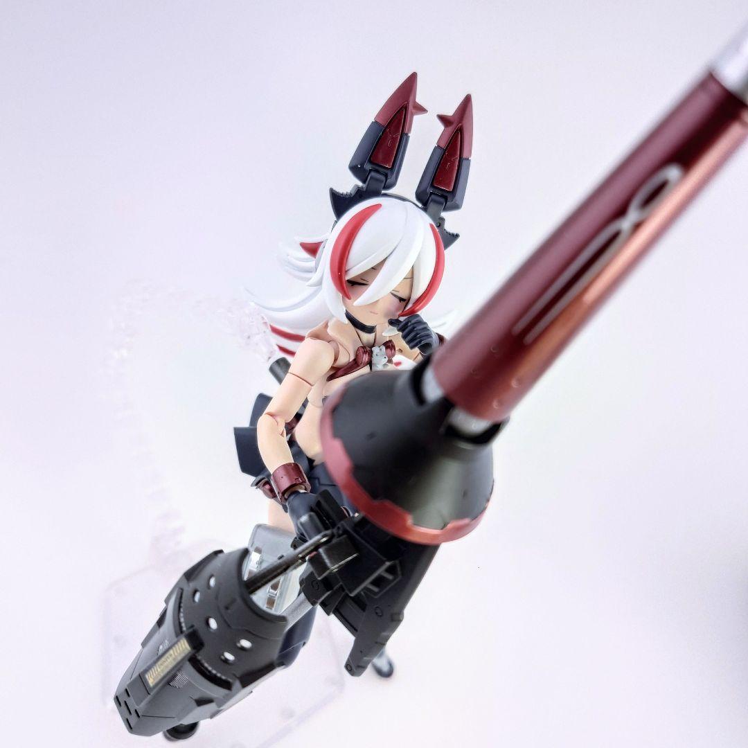 メガミデバイス　プニ☆モフ　ラン　改修　全塗装完成品