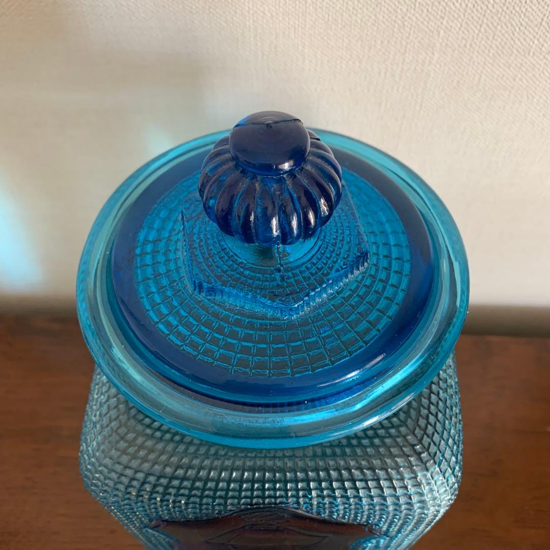 a　モダンガールの菓子瓶　あめや瓶　飴屋瓶