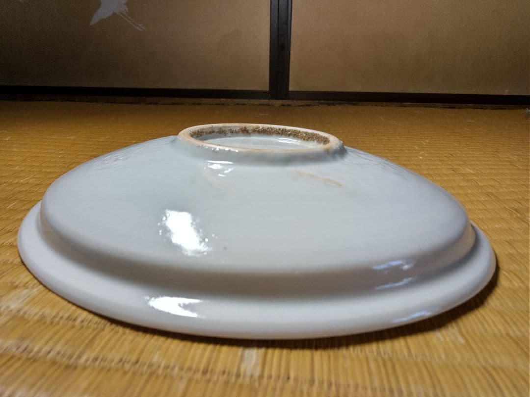 初期伊万里焼　月うさぎ皿