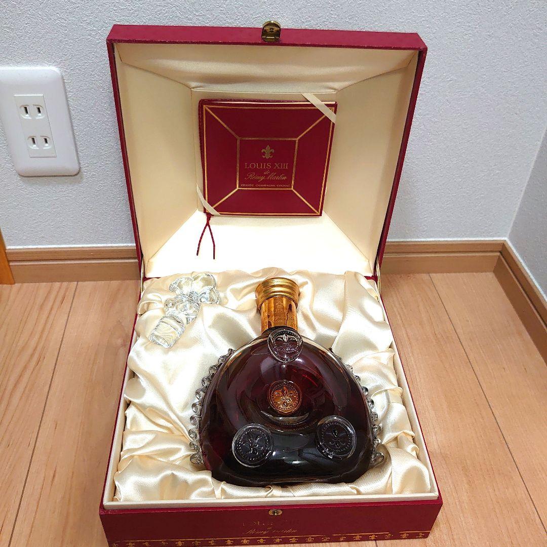 未開封・レミーマルタン ルイ13世 金キャップ　替栓付き ・四角形箱