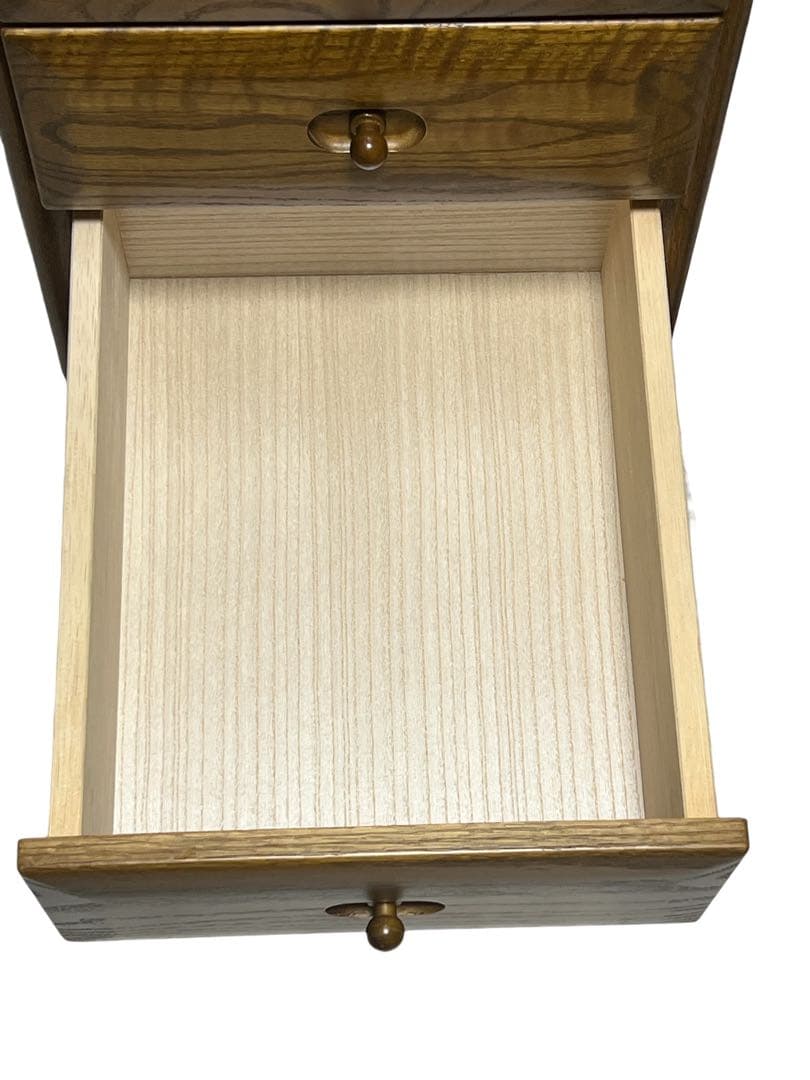 ドーモ　4段チェスト　引き出しキャビネット MaRuYoShi マルヨシ民芸家具