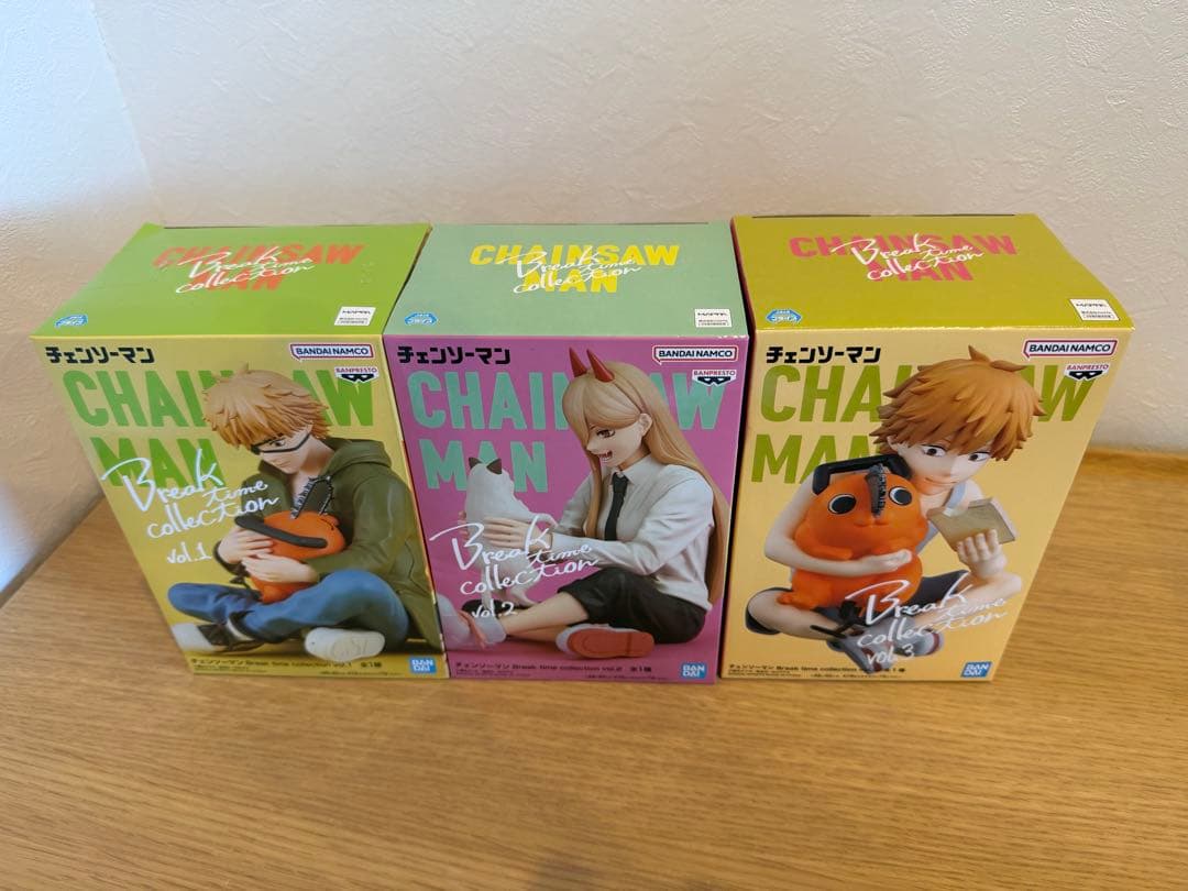 未開封新品チェンソーマン Break time collection全3種セット