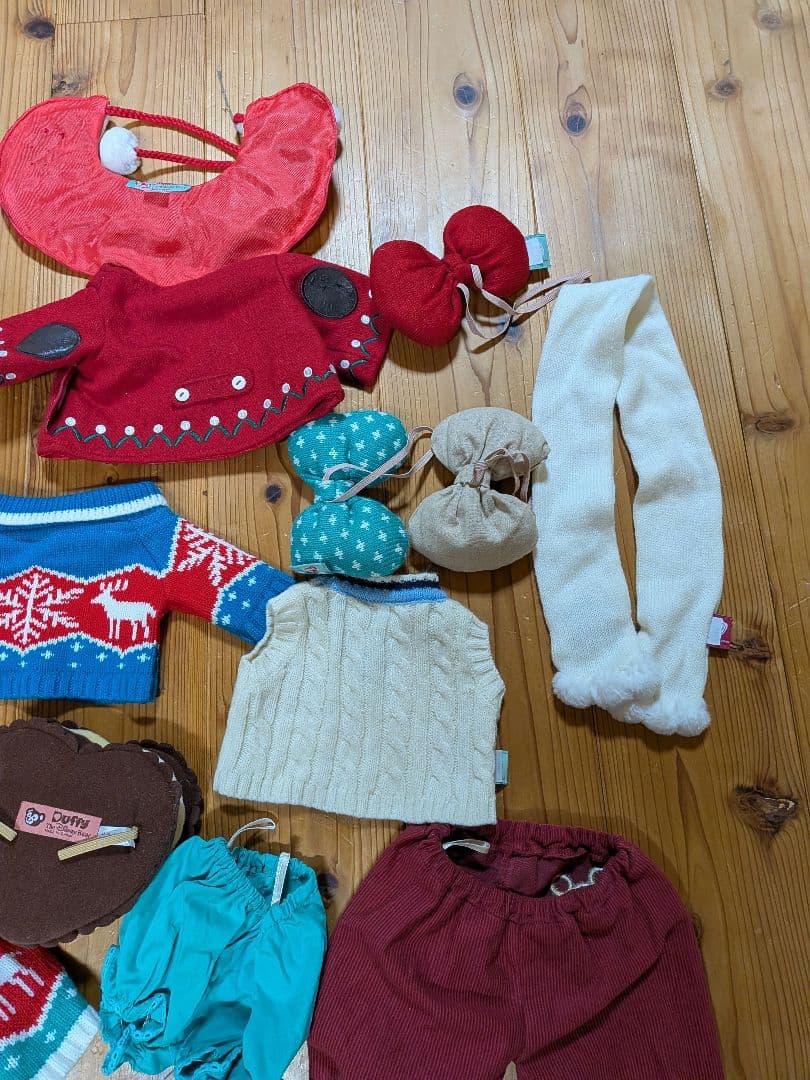 ディズニー Duffy コスチューム　帽子　服　セット　ダッフィー　シェリーメイ