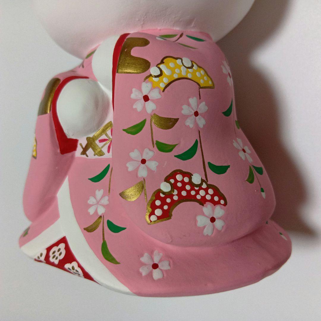 2000年　平成　レトロ　ハローキティ　博多人形　亀田均作　サンリオ