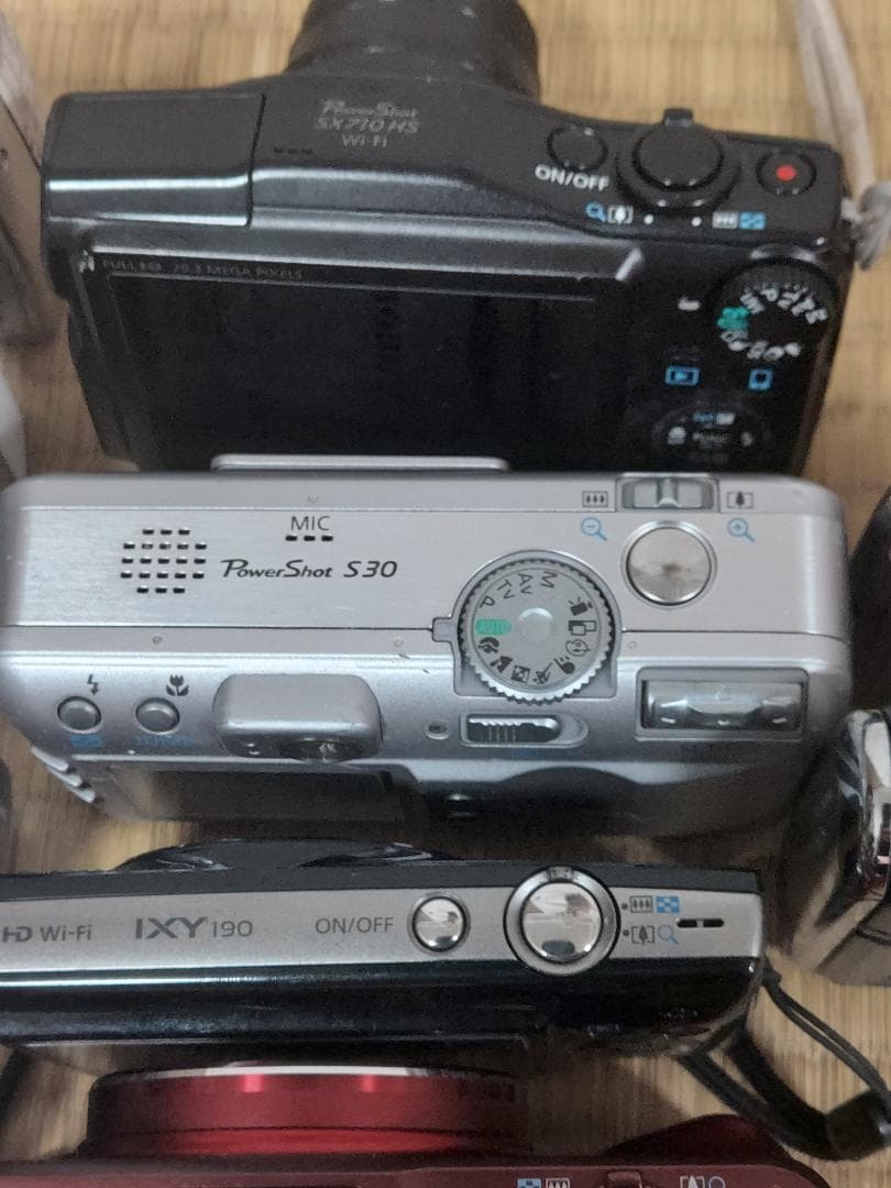 裕*様 デジタルカメラ　canon　まとめて　ジャンク