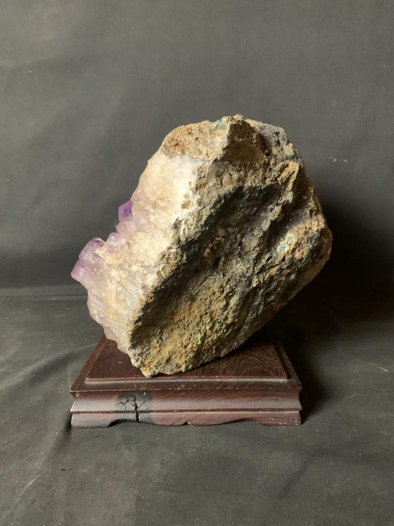 アメジストクラスター 紫水晶 鑑賞石 天然原石 14kg パワーストーン