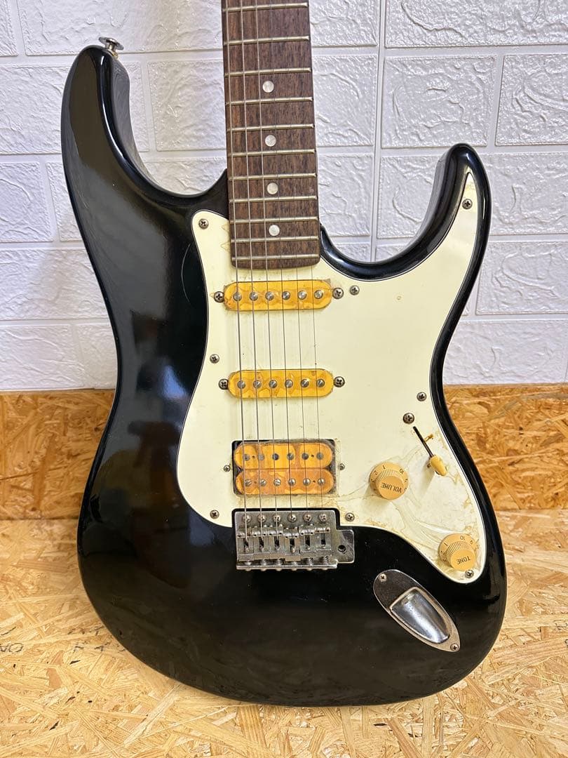 ヴィンテージ　ギター　グレコ　Greco エレキギター ブラック ストラトタイプ