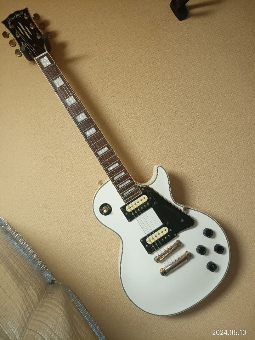 ☆MG1☆期間限定セール!!新品弦交換済 glassrootレスポールカスタム☆