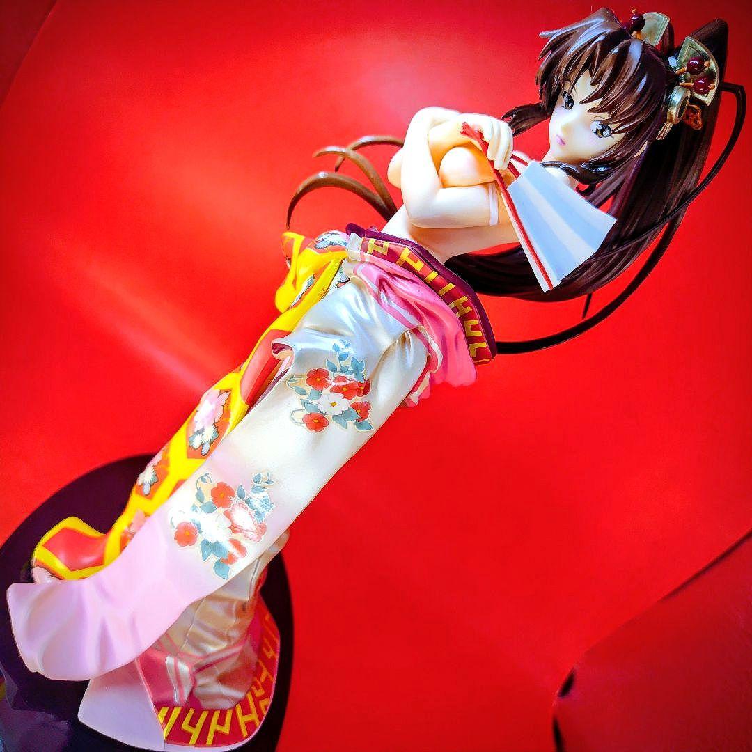 美少女フィギュア　不知火舞 クイーンズゲイトver.限定版 1/8完成品ジャンク