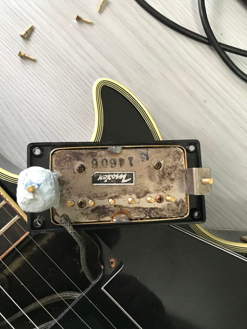 ジャパンビンテージ グレコ グネコ レスポール ハードケース付 音出OK 中古品