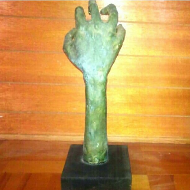 手 オブジェ インテリア 置物 現代アート 芸術 ハンドメイド 一点物 人体