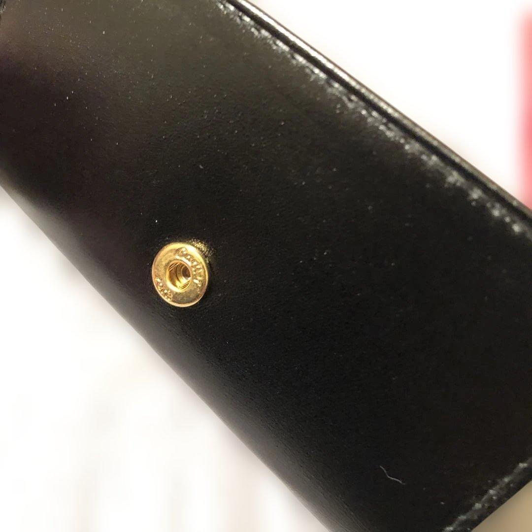 カルティエ 6連キーケース ブラック メンズ ゴールド金具 新品未使用