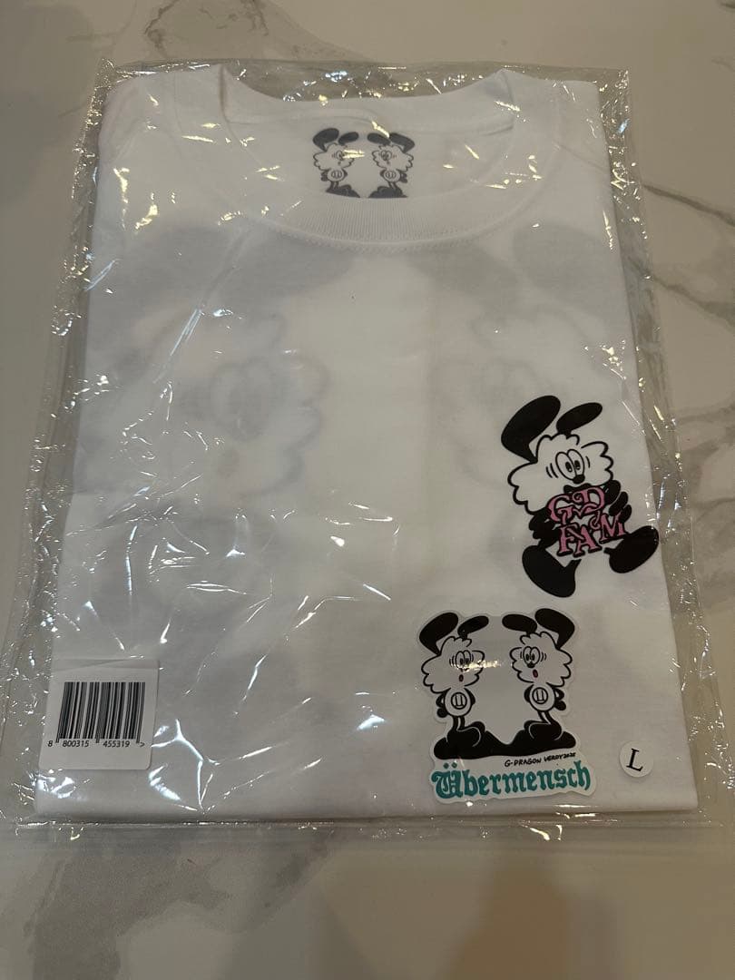 G-DRAGON Ubermensch VERDYコラボT ホワイト Lサイズ