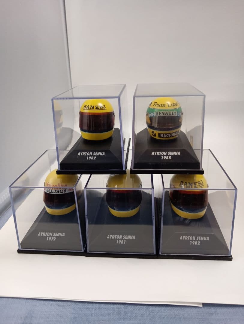 アイルトン・セナ ヘルメット コレクション 5個セット