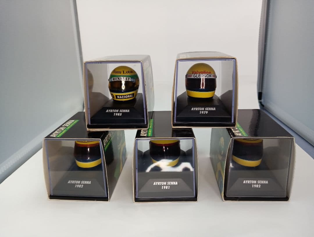 アイルトン・セナ ヘルメット コレクション 5個セット