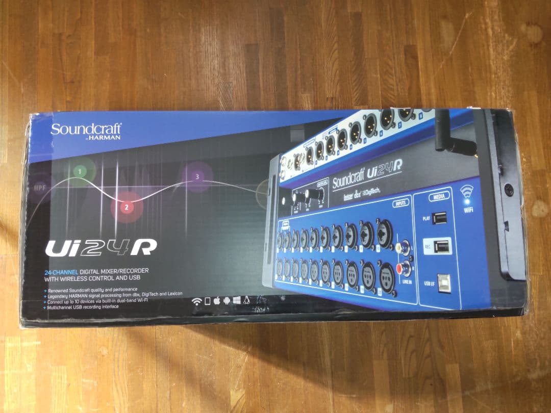 S*a様 Soundcraft Ui24R デジタルミキサー