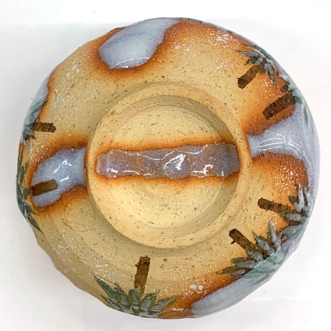 【茶碗　掛抜　サンタが街にやってきた】山岡善高　共箱