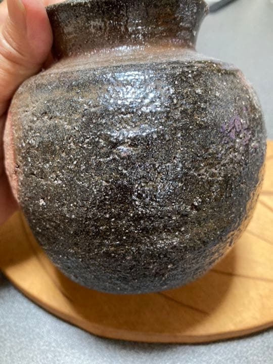 備前焼　クリストファーレーブエンホール作花瓶