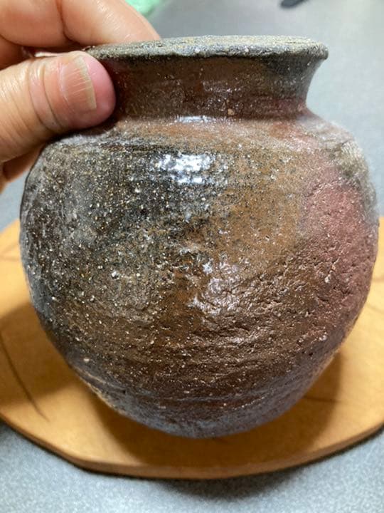 備前焼　クリストファーレーブエンホール作花瓶