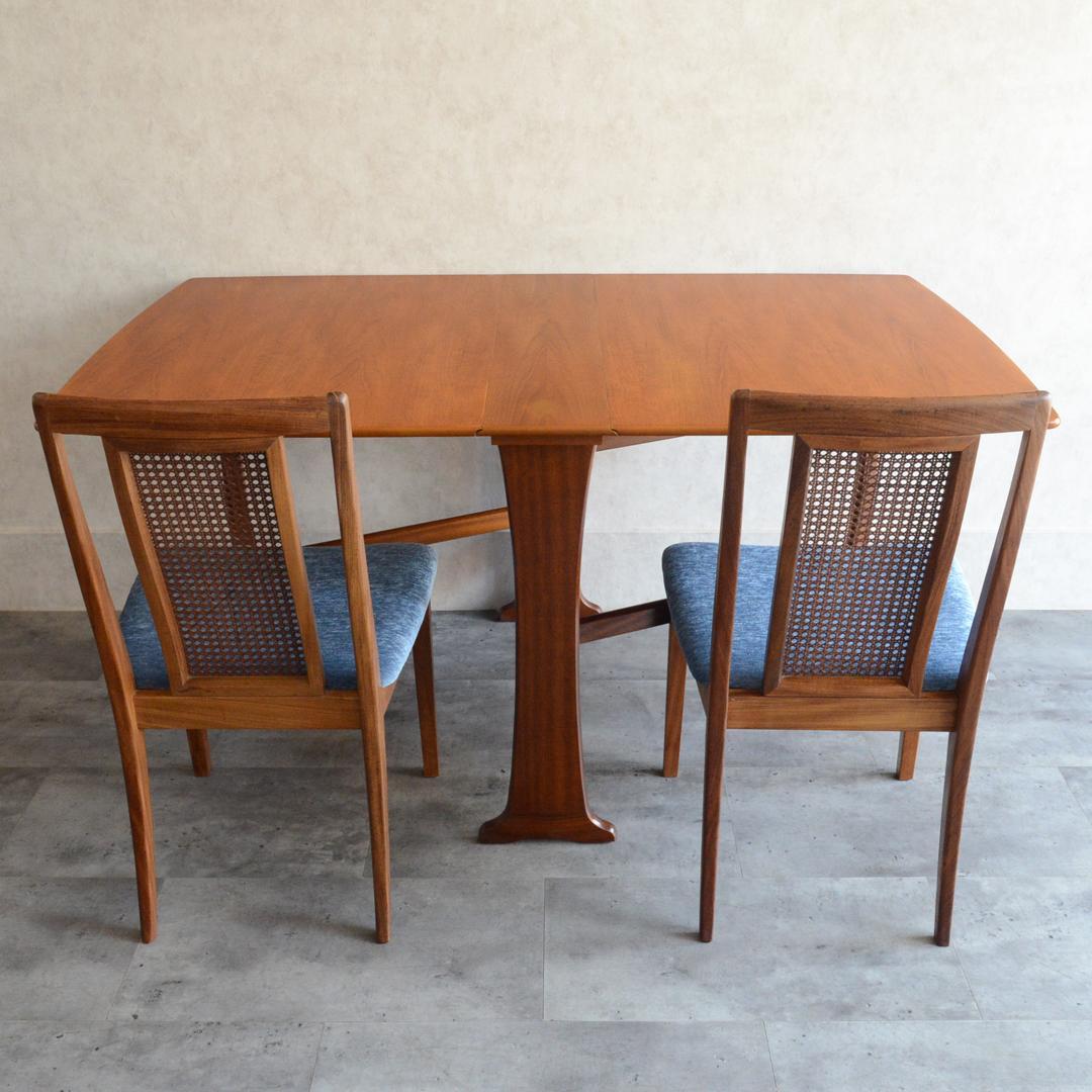 イギリス ヴィンテージ ゲートレッグ ダイニングテーブル バタフライテーブル