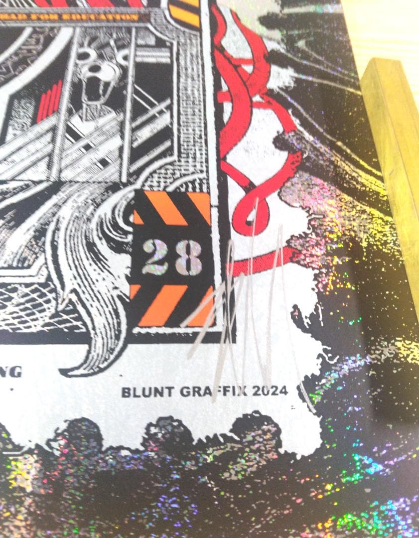 アキラ　AKIRA　シルクスクリーンプリント　大友克洋　ブラント　フォイル