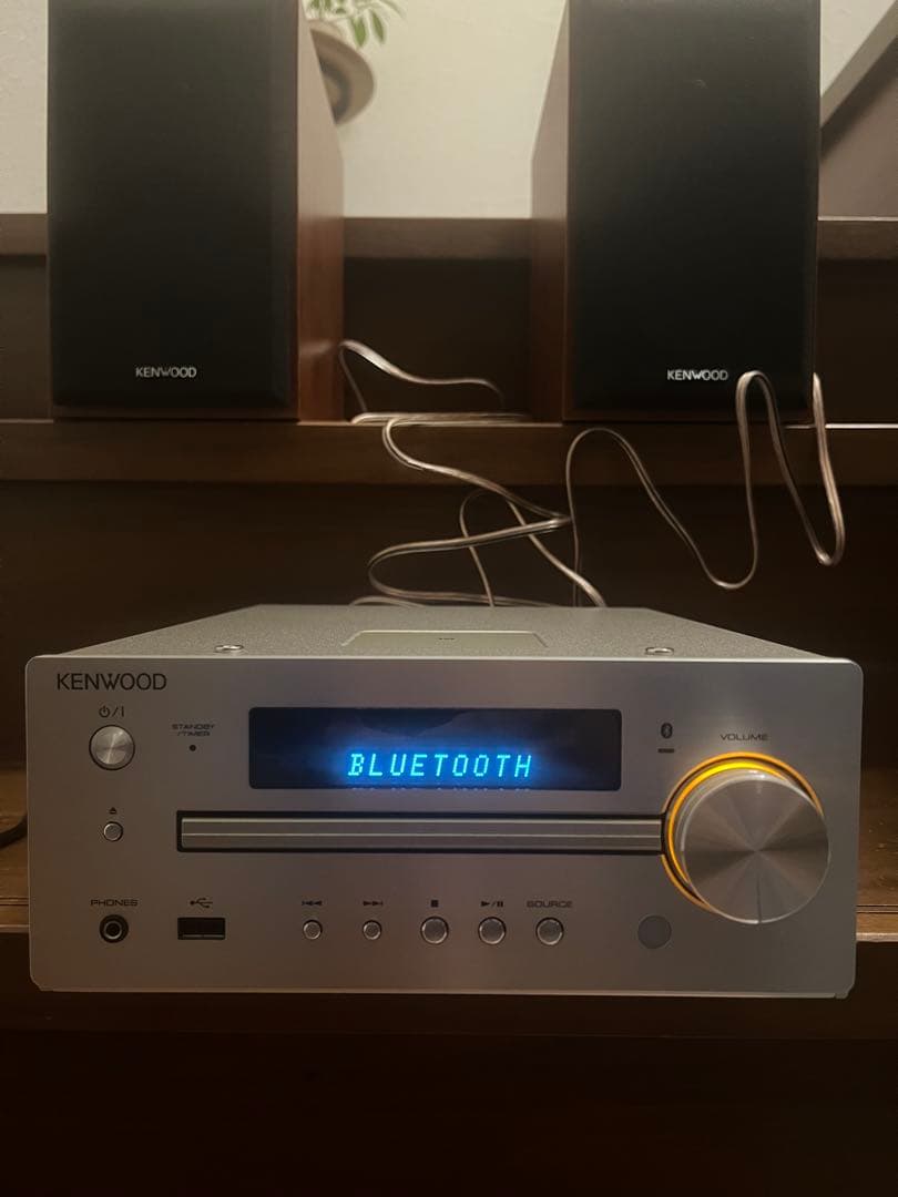 ケンウッド K-515 コンパクトHIFIシステム　超美品　使用1年程度