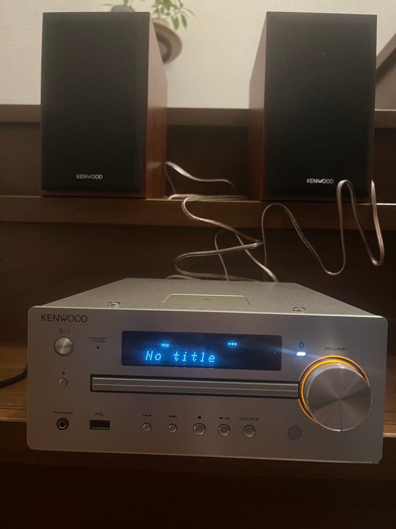 ケンウッド K-515 コンパクトHIFIシステム　超美品　使用1年程度