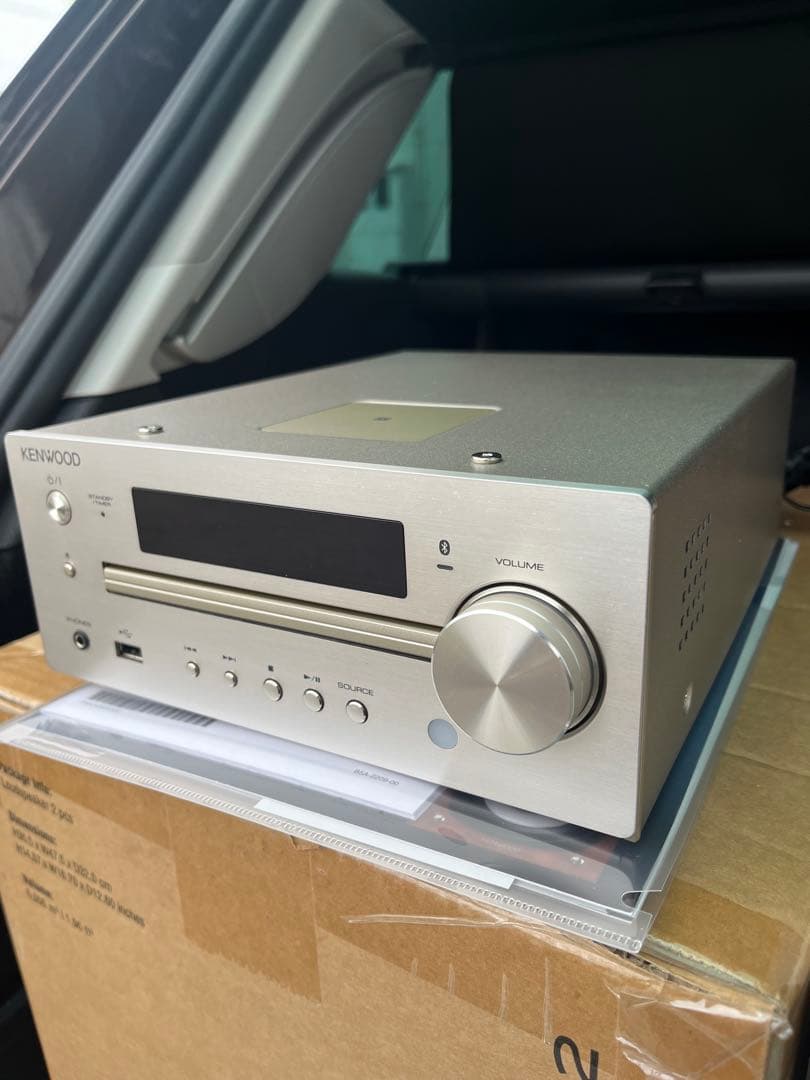 ケンウッド K-515 コンパクトHIFIシステム　超美品　使用1年程度