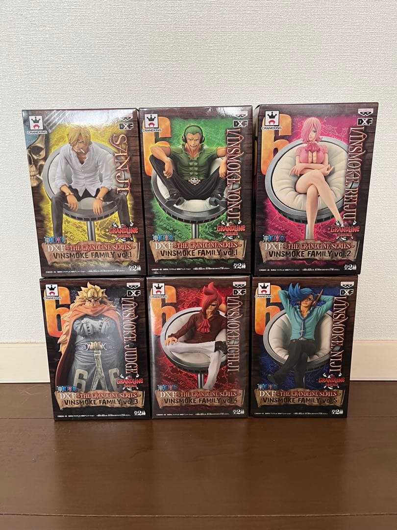 未開封 ワンピース グラメン ジェルマ66 フィギュア 全6種セット