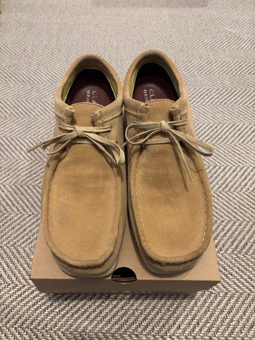 クラークス　ワラビー　Wallabee GTX UK9