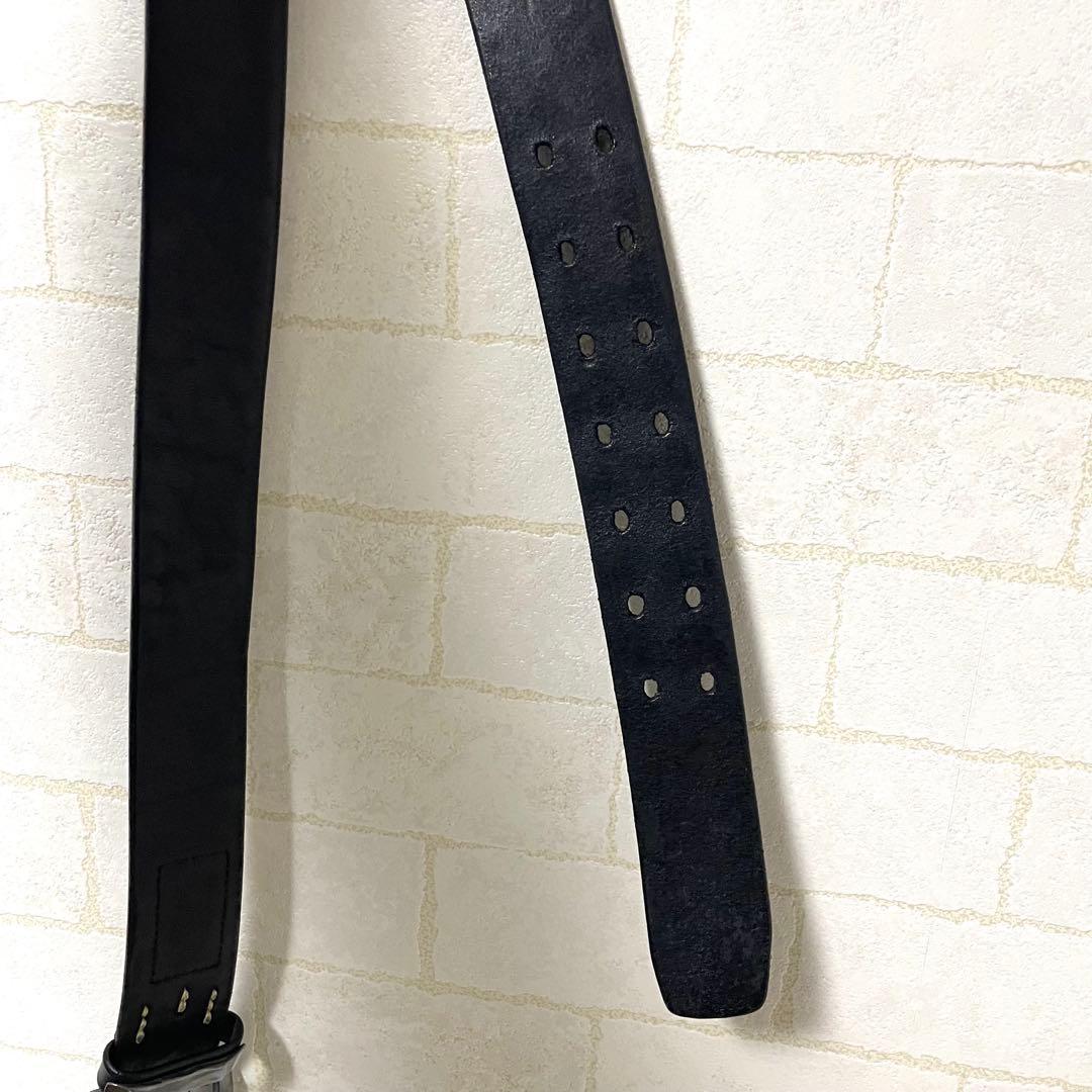 美品　Vintage Works ×AVIREX レザーベルト　AVX5669